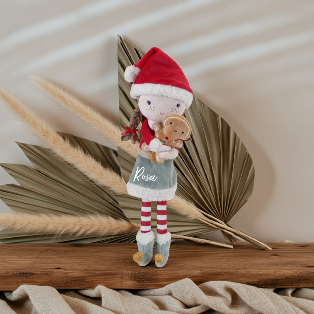 Winter doll pink 35 cm | Little Dutch
