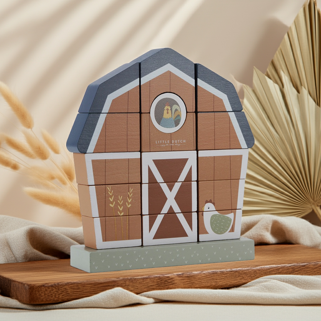 TOP DEAL - Stapelspiel Little Farm | Little Dutch